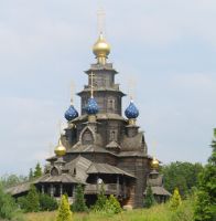 Die russich-orthodoxe Kirche im Gifhorner M�hlenmuseum