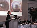 Dscf0052.jpg: Vortr�ge: Diabetes und Auge, Prof. Dr. Gabriele E. Lang